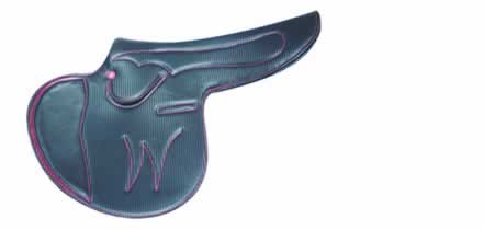 Webblite Race Exercise Saddle Carbon Leather