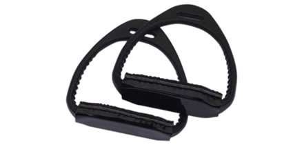 Webblite Horse Racing Lightweight Composite Padded Race Irons for sale.