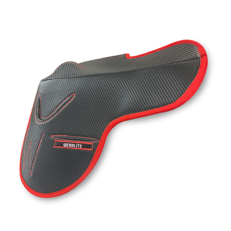 Webblite professional Jump Saddles Pancake Short Flap photograph showing saddle